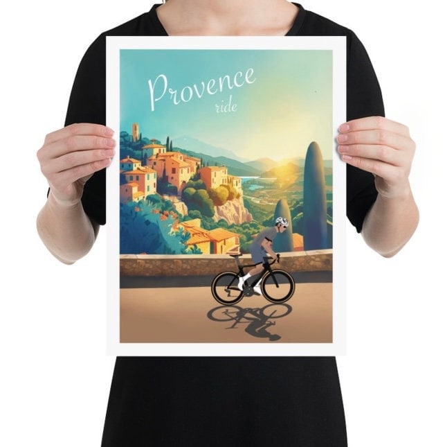Affiche cyclisme: Ride Provence